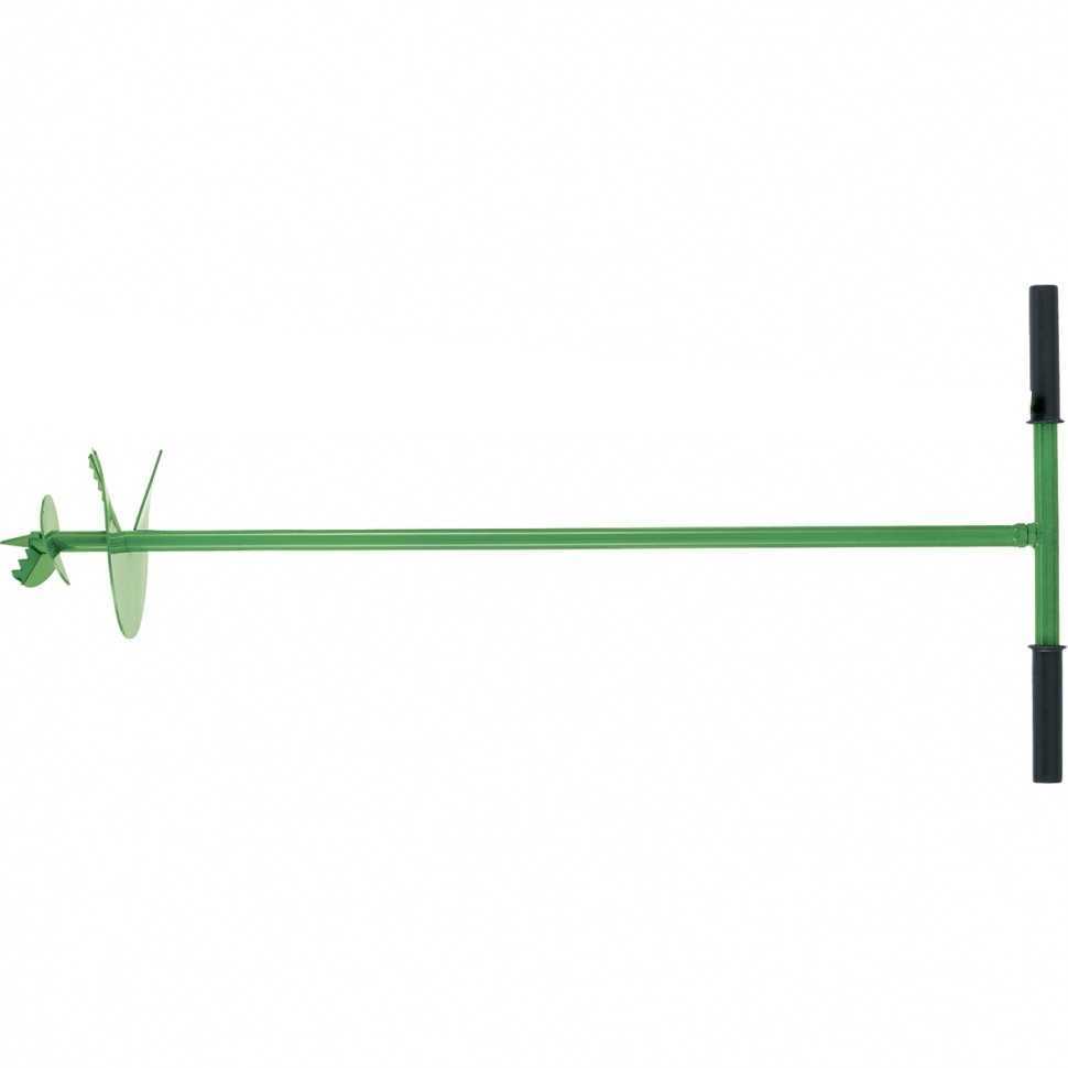 Бур садовый шнековый, 1085 мм, диаметр 150 мм, Россия, Сибртех Буры шнековые фото, изображение