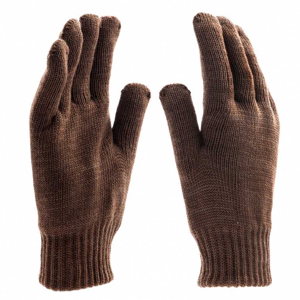 Перчатки трикотажные, двойные, полушерстяные, Россия, Сибртех Садовые перчатки фото, изображение