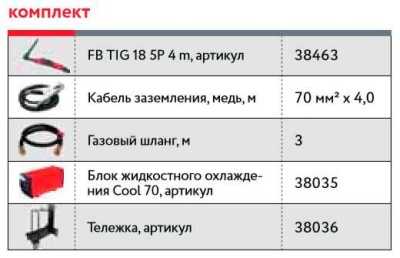 Fubag INTIG 400 T DC PULSE+горелка+блок жидкостного охлаждения Cool 70+тележка (38027.3) Аргонно-дуговая сварка TIG и MMA фото, изображение