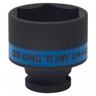 Головка торцевая ударная шестигранная 1/2", 39 мм KING TONY 453539M Торцевые головки ударные фото, изображение