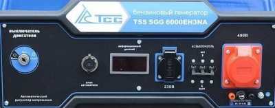 TSS SGG 6000EH3NA Бензиновые генераторы фото, изображение